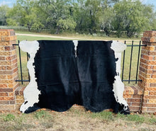 Large Cowhide - Black and White in Color