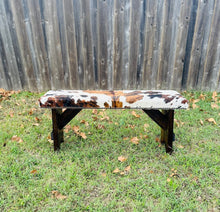Cowhide Bench - Tri Color 2