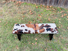 Cowhide Bench - Tri Color 2