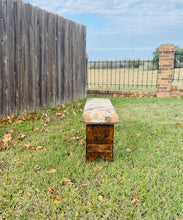 Cowhide Bench - Light Brindle 1
