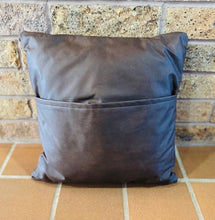 Small Cowhide Texas Pillow - White Texas on Assorted Patchwork Cowhide