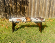 Cowhide Bench - Tri Color 3