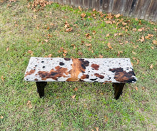 Cowhide Bench - Tri Color 1