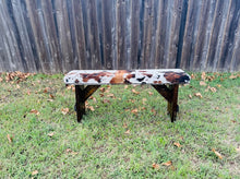 Cowhide Bench - Tri Color 1
